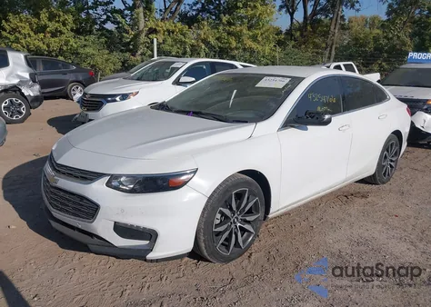 2017 Chevrolet Malibu 1Lt из США, поврежденный, VIN 1G1ZE5STXHF275874